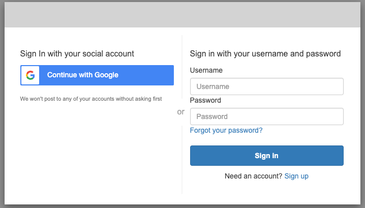 Signing in to Pomerium's identity provider